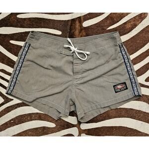 Vintage 90s Hot Wave Swimwear Men's SMALL Short Shorts Unlined 3in Inseam